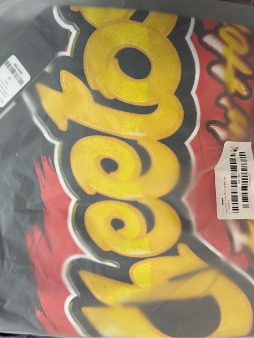 Flamin Hot In These Streets Graphic Tee - S - Picture 7 of 7